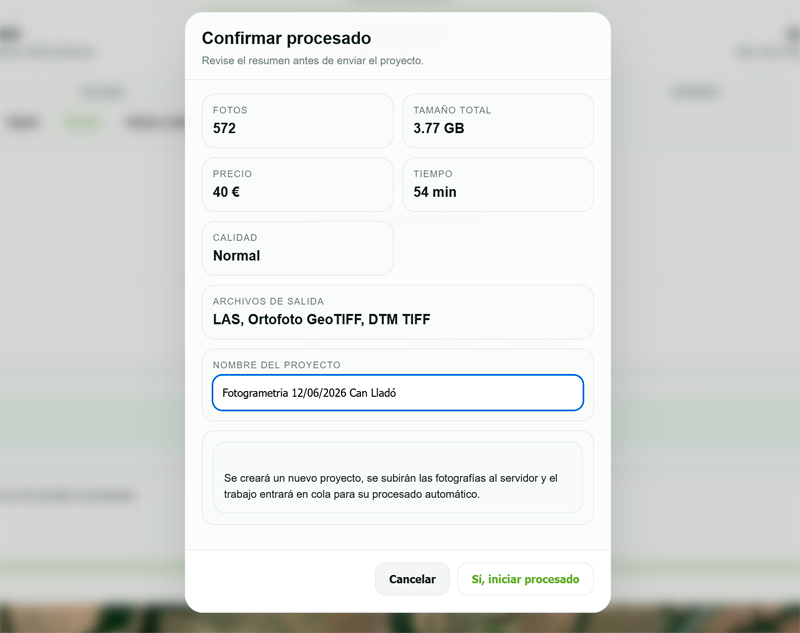 Cálculo de tiempo y coste del proyecto